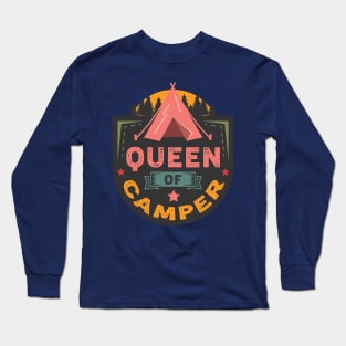 Queen Camper Long Sleeve T-Shirt
